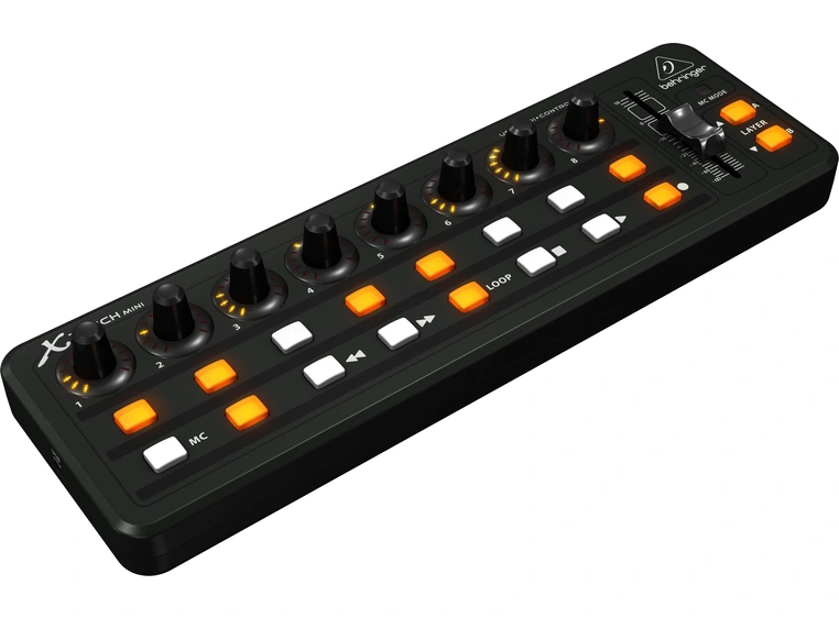 Behringer X-TOUCH MINI Ultra-kompakt universell USB-kontroller 